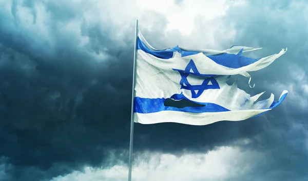 Bandera Israel Israel Estado Israel — Foto de Stock