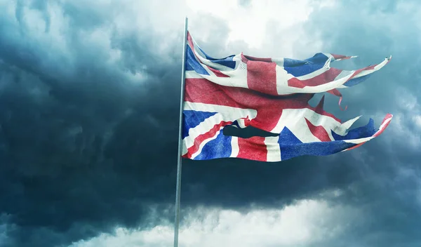 Велика Британія Прапор Великої Британії Північної Ірландії — стокове фото