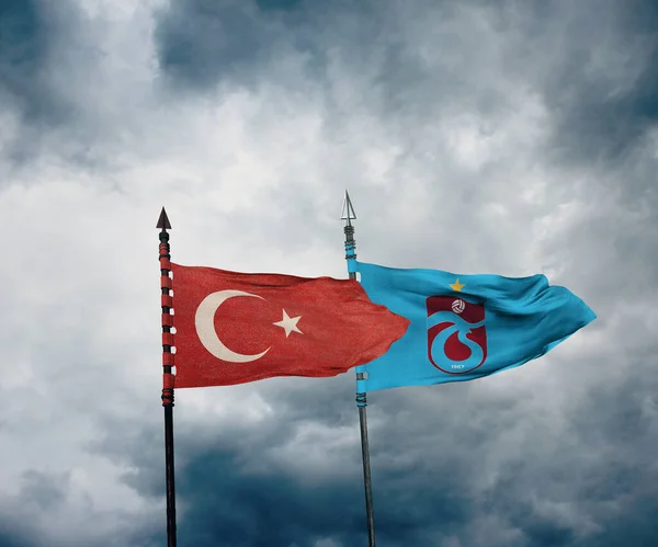 stock image Trabzonspor Football Club - Ts, Trabzonspor Logo