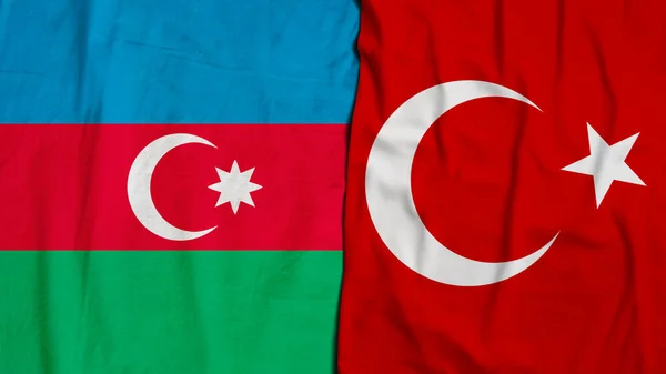 Azerbaijan Flag, Turkish Flag