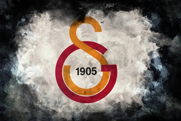 Bandiera Galatasaray Galatasaray Football Club Logo — Foto Stock
