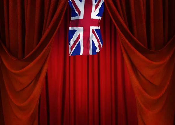 Bandera Del Reino Unido Reino Unido Reino Unido Gran Bretaña — Foto de Stock