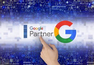 Google partner, google simgesi - Bu bir görsel tasarım.