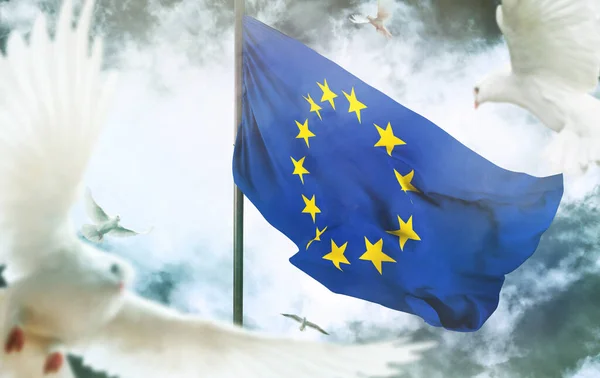 European Union -  European Union Flags