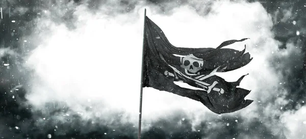 Pirat Pirat Flagga Pirater — Stockfoto