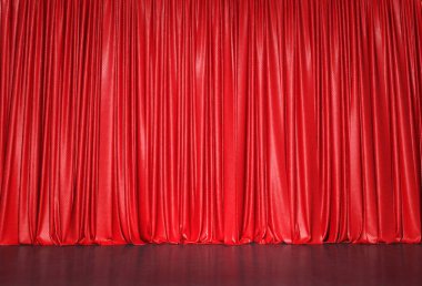 Tiyatro Sahnesi, Kızıl Tiyatro Perdesi