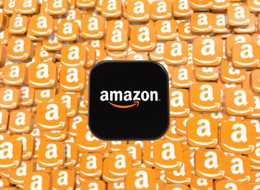 Amazon - Amazon logosu, sosyal medya görsel tasarımı