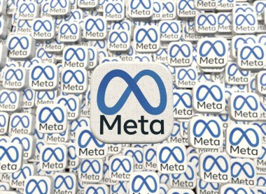 Facebook meta - facebook meta logosu, sosyal medya görsel tasarımı