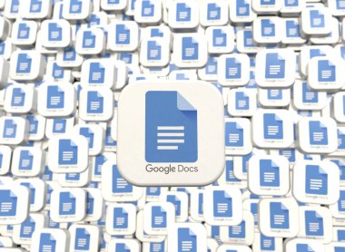 Google dokümanları - Google docs logosu, sosyal medya görsel tasarımı