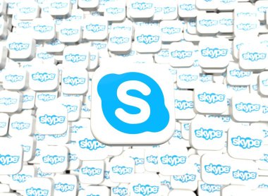 Skype - Skype logosu, sosyal medya görsel tasarımı