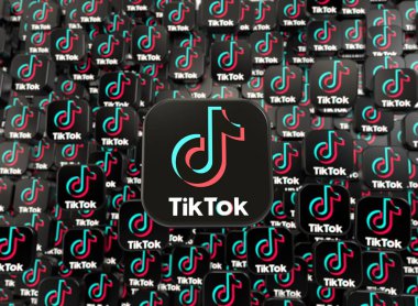 tiktok - tiktok logosu, sosyal medya görsel tasarımı