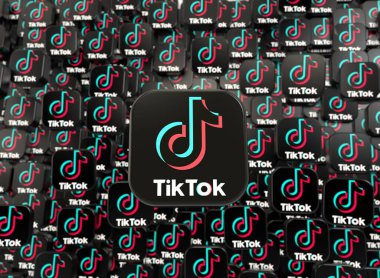 tiktok - tiktok logosu, sosyal medya görsel tasarımı