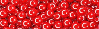 Türkiye, Türkiye Bayrağı, Türkiye 3D Görsel Bayrak Tasarımı
