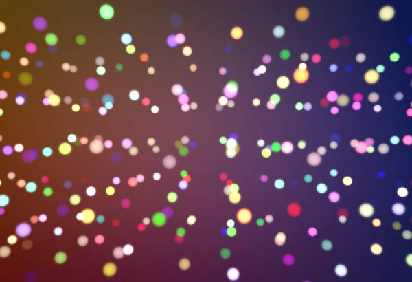 bokeh, bokeh lights background design - istanbul, Turkey - January 01 (3D Rendering)