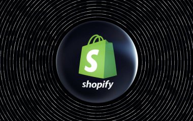 Shopify, sosyal medya resimleri arkaplan tasarımı - (3B Hazırlama)