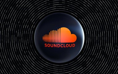 ses bulutu, sosyal medya görüntüleri arkaplan tasarımı - (3B Hazırlama)