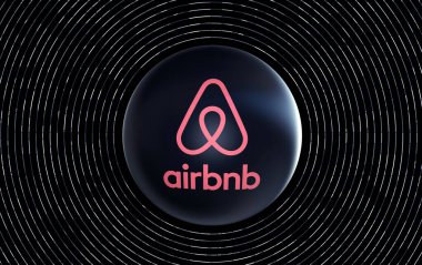 airbn, sosyal medya görüntüleri arkaplan tasarımı - (3B Hazırlama)