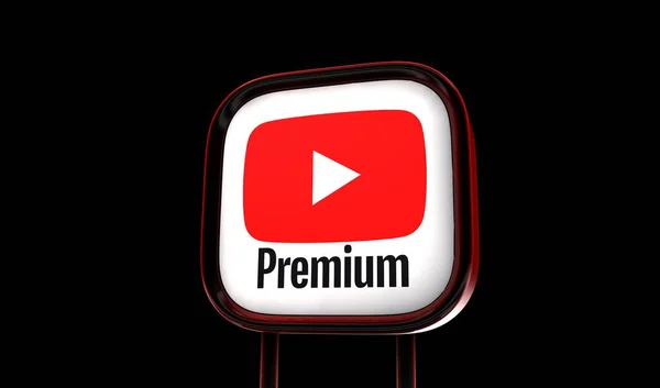 youtube premium, sosyal medya resim arkaplan tasarımı - (3B Hazırlama)