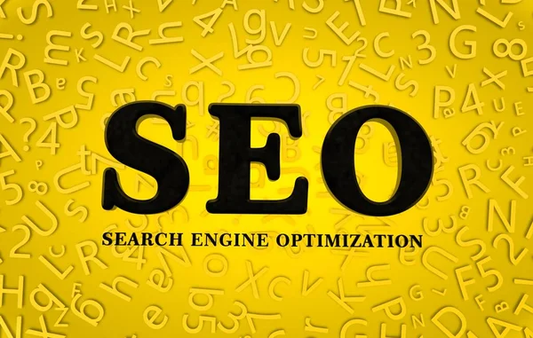 SEO, search engine optimization - social media background.