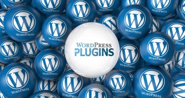 Wordpress, bir açık kaynak web yazılımı - Wordpress sosyal medya arkaplanı.