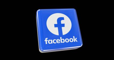 Facebook, Sosyal Medya Logoları Görsel Sunum - Facebook Arkaplan Tasarımı.