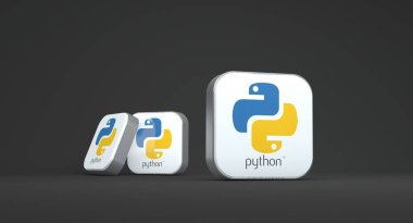 Python, üst düzey bir programlama dilidir. Görsel Tasarım, Sosyal Medya Görüntüleri. 3B görüntüleme.
