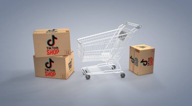 tiktok shop, E-Commerce Görsel Tasarım, Sosyal Medya Görüntüleri. 3B görüntüleme