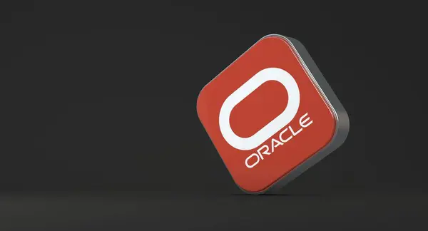 Oracle Cloud Application Software Cloud Platform Render — Stock Photo, Image