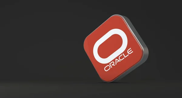 Oracle Cloud Application Software Cloud Platform Render Royalty Free Stock Images