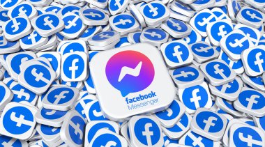 Facebook, Sosyal Medya Logoları Görsel Sunum - Facebook Arkaplan Tasarımı.