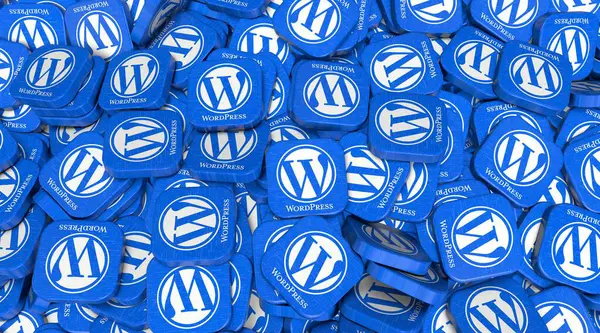 Wordpress, Social Media Logos Görsel Sunum - Arkaplan Tasarımı