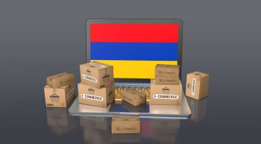 Ermenistan, Ermenistan Cumhuriyeti, E-Ticaret Görsel Tasarım, Sosyal Medya Görüntüleri. 3B görüntüleme.