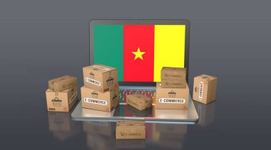 Kamerun, Kamerun Cumhuriyeti, E-Ticaret Görsel Tasarım, Sosyal Medya Görüntüleri. 3B görüntüleme.