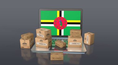 Dominica, Dominica Cumhuriyeti, E-Ticaret Görsel Tasarım, Sosyal Medya Görüntüleri. 3B görüntüleme.