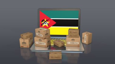 Mozambik, Mozambik Cumhuriyeti, E-Ticaret Görsel Tasarım, Sosyal Medya Görüntüleri. 3B görüntüleme.