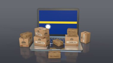 Nauru, Nauru Cumhuriyeti, E-Ticaret Görsel Tasarım, Sosyal Medya Görüntüleri. 3B görüntüleme.