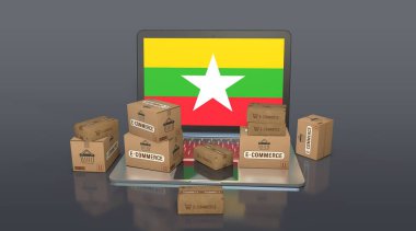 Myanmar Birliği Cumhuriyeti, E-Ticaret Görsel Tasarım, Sosyal Medya Görüntüleri. 3B görüntüleme.