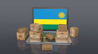 Ruanda, Ruanda Cumhuriyeti, E-Ticaret Görsel Tasarım, Sosyal Medya Görüntüleri. 3B görüntüleme.