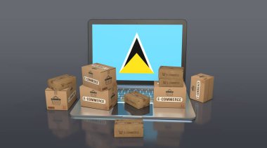 Saint Lucia, E-Ticaret Görsel Tasarım, Sosyal Medya Görüntüleri. 3B görüntüleme.