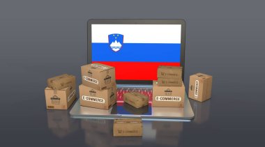 Slovenya, Slovenya Cumhuriyeti, E-Ticaret Görsel Tasarım, Sosyal Medya Görüntüleri. 3B görüntüleme.