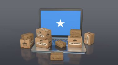 Somali, Somali Federal Cumhuriyeti, E-Ticaret Görsel Tasarım, Sosyal Medya Görüntüleri. 3B görüntüleme.