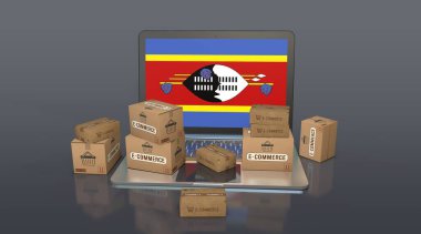 Svaziland, eSwatini, Eswatini Krallığı, E-Ticaret Görsel Tasarım, Sosyal Medya Görüntüleri. 3B görüntüleme.