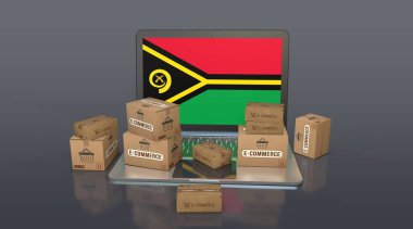 Vanatu, Vanuatu Cumhuriyeti, E-Ticaret Görsel Tasarım, Sosyal Medya Görüntüleri. 3B görüntüleme.