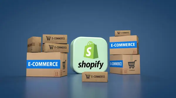 Shopify ve E-Commerce, E-Commerce Visual Design, Social Media Images. 3B görüntüleme.