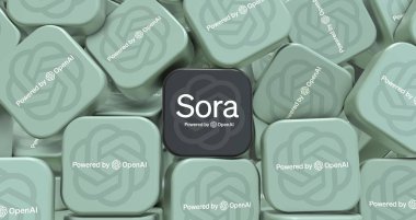 Sora, OpenAI Logosu, Yapay Zeka Platformu (3B Hazırlama)