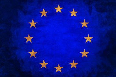 Avrupa Birliği Bayrağı, Ulusal Günler ve Ülke Olayları Konsepti İçin Kullan.