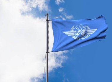 ICAO, Uluslararası Sivil Havacılık Örgütü, Logos Görsel Sunum - Arkaplan Tasarımı