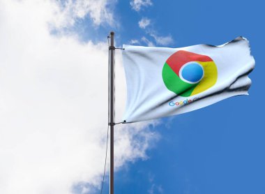 Google Chrome, Google Flag Logo Tasarımı - Görsel Sunum