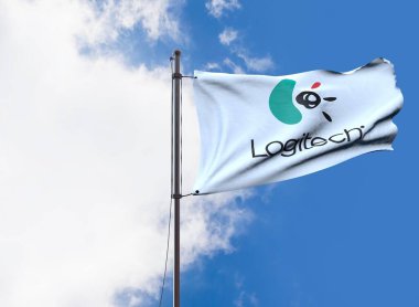 logitech, Logos Visual Presentation - Background Design. clipart