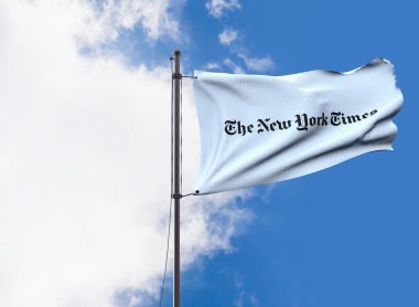 New York Times, Logos Görsel Sunum - Arkaplan Tasarımı.